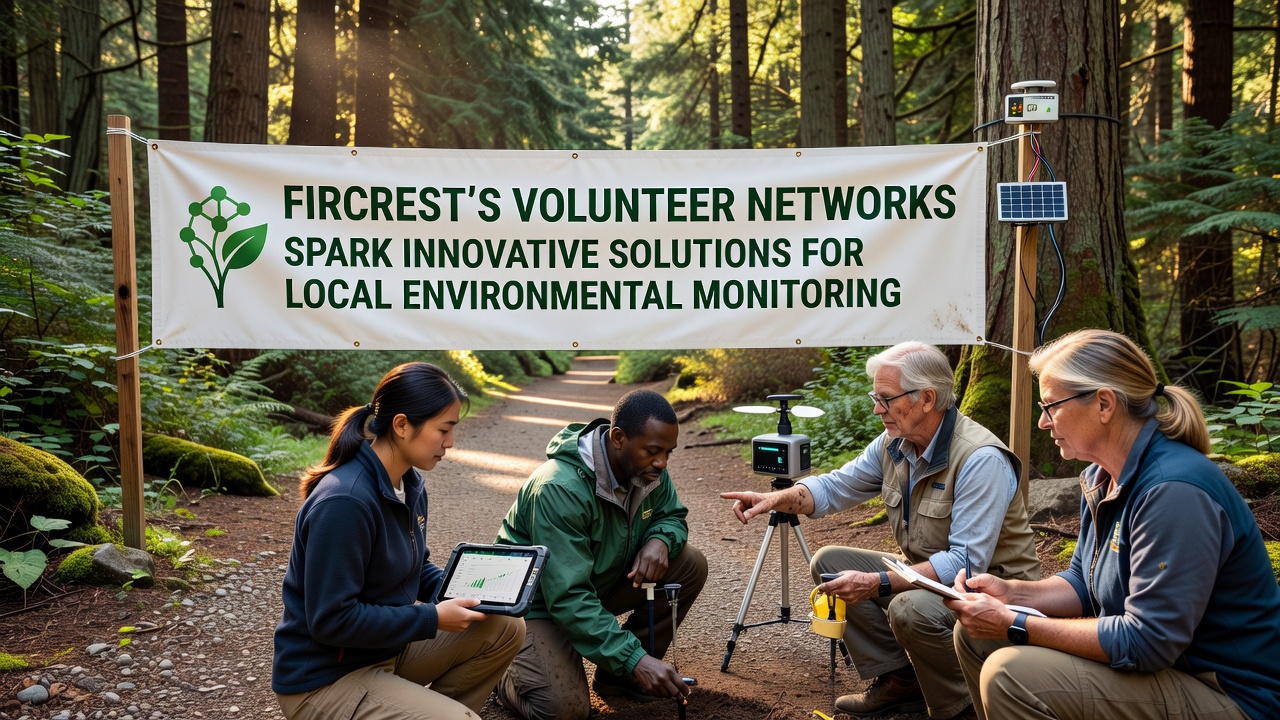 Volunteer Networks Transform Environmental Monitoring Practices in Fircrest