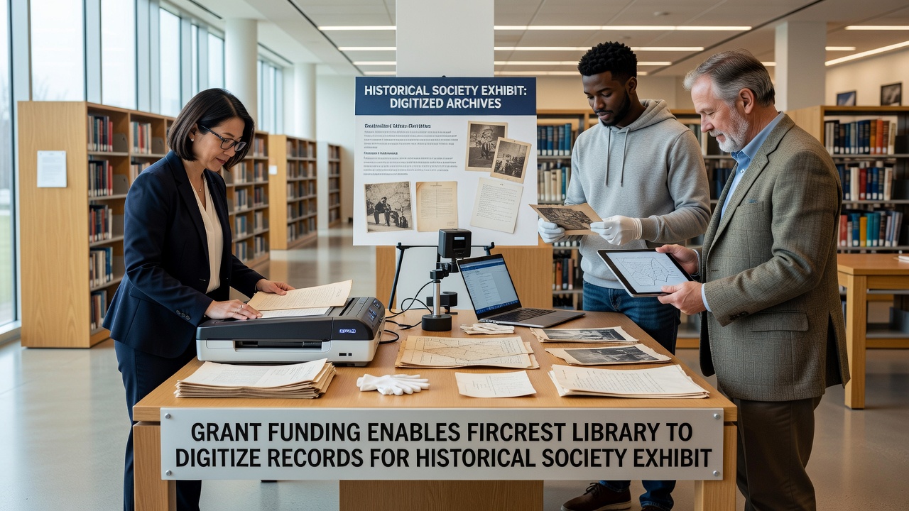 Grant Funding Enables Fircrest Library to Digitize Records for Historical Society Exhibit